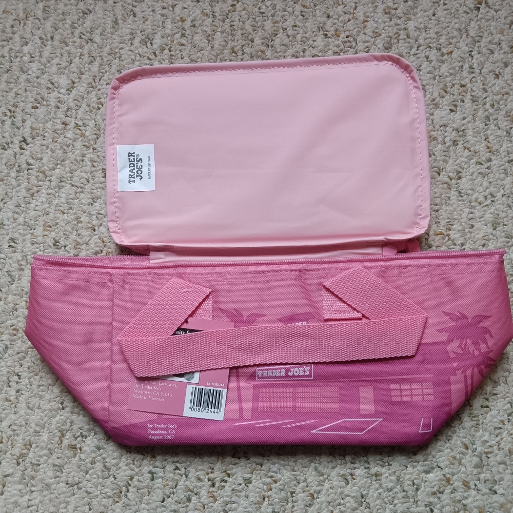 NWT Set of 2 Trader Joe's Mini Insulated Cooler L… - image 4